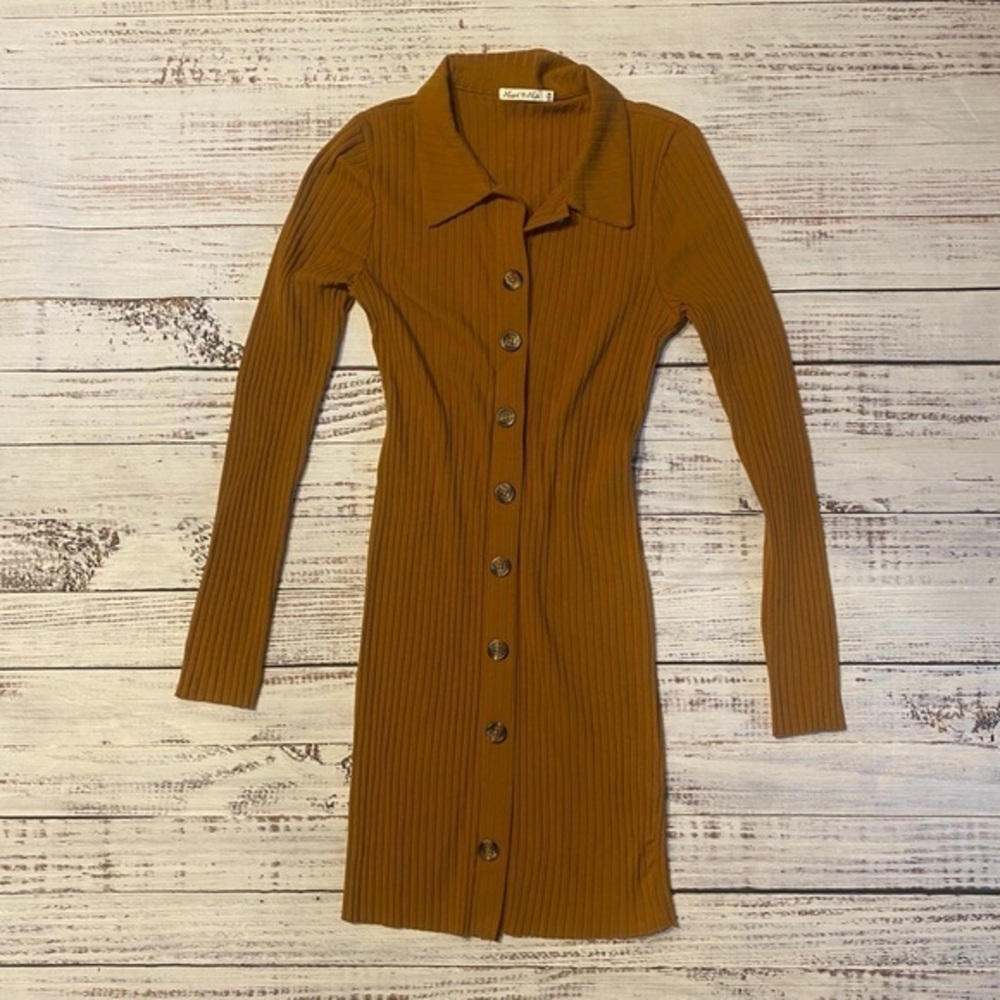 Heart and hips sweater dress